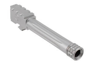 L2D Combat Glock 19 threaded barrel with stainless finish